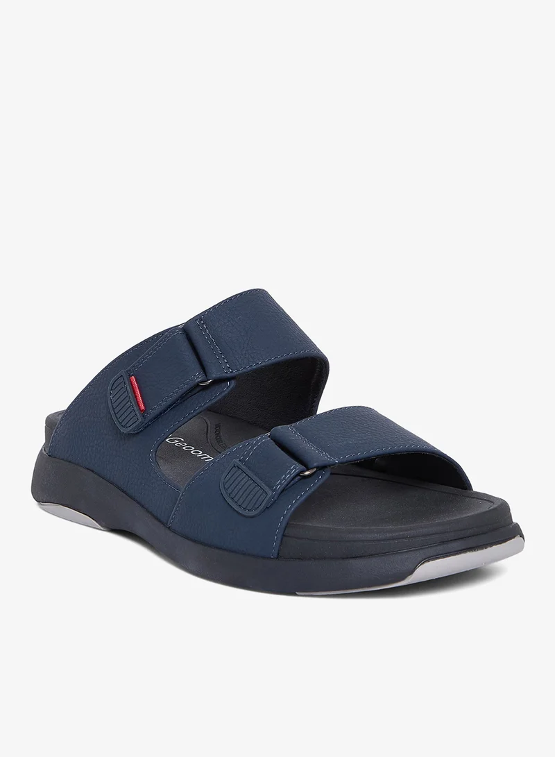 Geoomnii Comfort Arabic Sandals for Men – Classic Slip-On Open Toe Sandals with Cushioned Footbed for Daily Wear