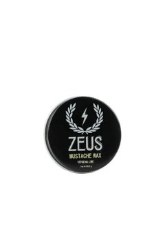 Zeus Mustache Waxnatural Shinemoisturizingconditioning Moustache Waxlightmedium Holdmade In Usa (1 Oz.)  - Image 1