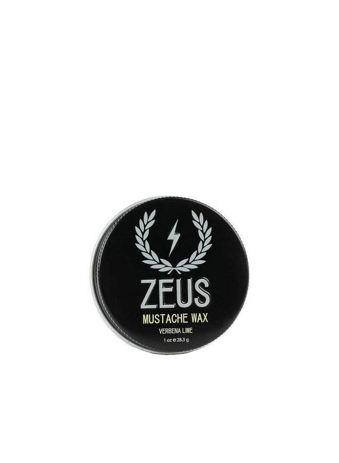 Zeus Mustache Waxnatural Shinemoisturizingconditioning Moustache Waxlightmedium Holdmade In Usa (1 Oz.) - Image 1