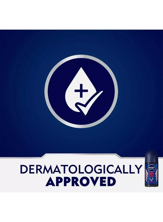 NIVEA MEN Dry Impact, Antiperspirant for Men, Roll-on 50ml - Image 5