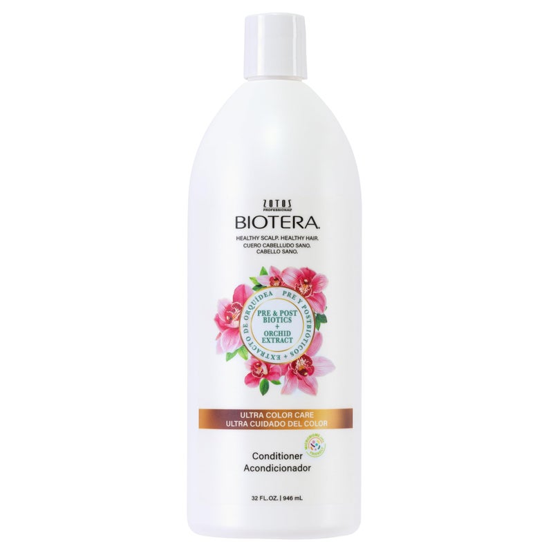 Biotera Ultra Color Care Conditioner | Prolongs Vivid Color-Treated Hair | Microbiome Friendly | Vegan & Animal Test Free | Paraben & Sulfate Free | Color-Safe | 32 Fl Oz - Image 1