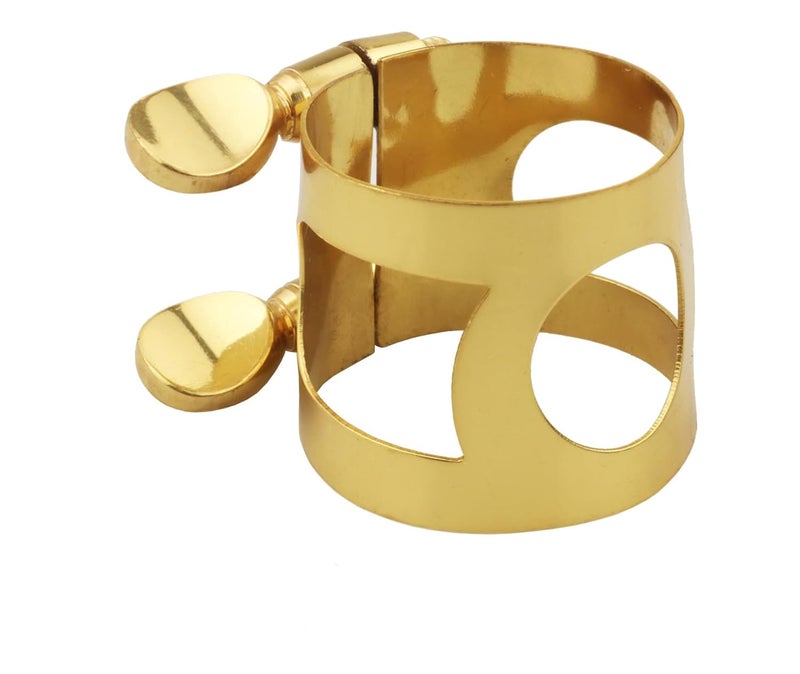 Buildcon Saxophone Ligature, Alto Saxophone Ligature, Clarinet Ligature, Durable Saxophone Accessories, Secure Fit for Saxophone Mouthpiece, High-Quality Material, Ideal for Beginners and Marching Band - Image 1