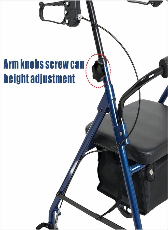 MUROCEA Rollator Walker Replacement Knobs - Arm Height Adjustment Knobs for 3 or 4 Wheeled Rollators, Easy-Grip Replacement Screws, Set of 2 (A) (A) - Image 3