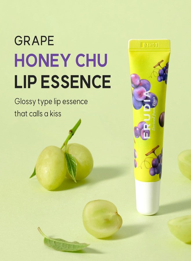 frudia WELCOS FRUDIA Grape Honey Chu Lip Essence - Korean Lip Balm for Men & Women | Lip Plumper Gloss Organic Lip Balm Tubes for Lip Care | Essence Lip Oil Lip Moisturizer for Very Dry Lips (0.33 Fl oz) - Image 2