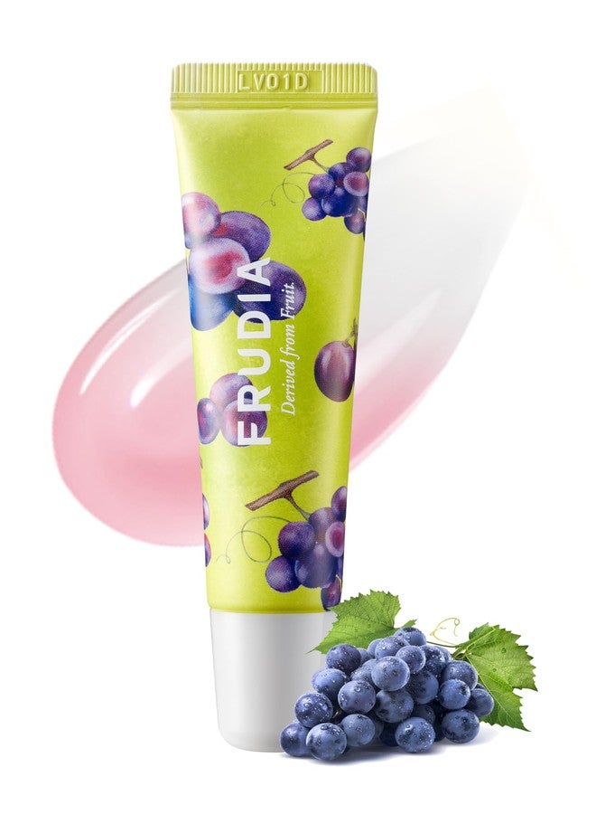 frudia WELCOS FRUDIA Grape Honey Chu Lip Essence - Korean Lip Balm for Men & Women | Lip Plumper Gloss Organic Lip Balm Tubes for Lip Care | Essence Lip Oil Lip Moisturizer for Very Dry Lips (0.33 Fl oz) - Image 1