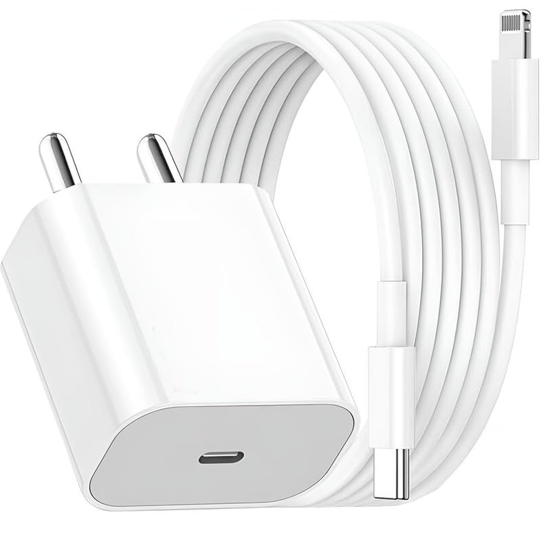 ZORAIZ ORIGINAL Apple 20w Fast Charger & Cable Compatible with iPhone 13 Mini, 13, 13 Pro, 13 Pro Max - Image 1