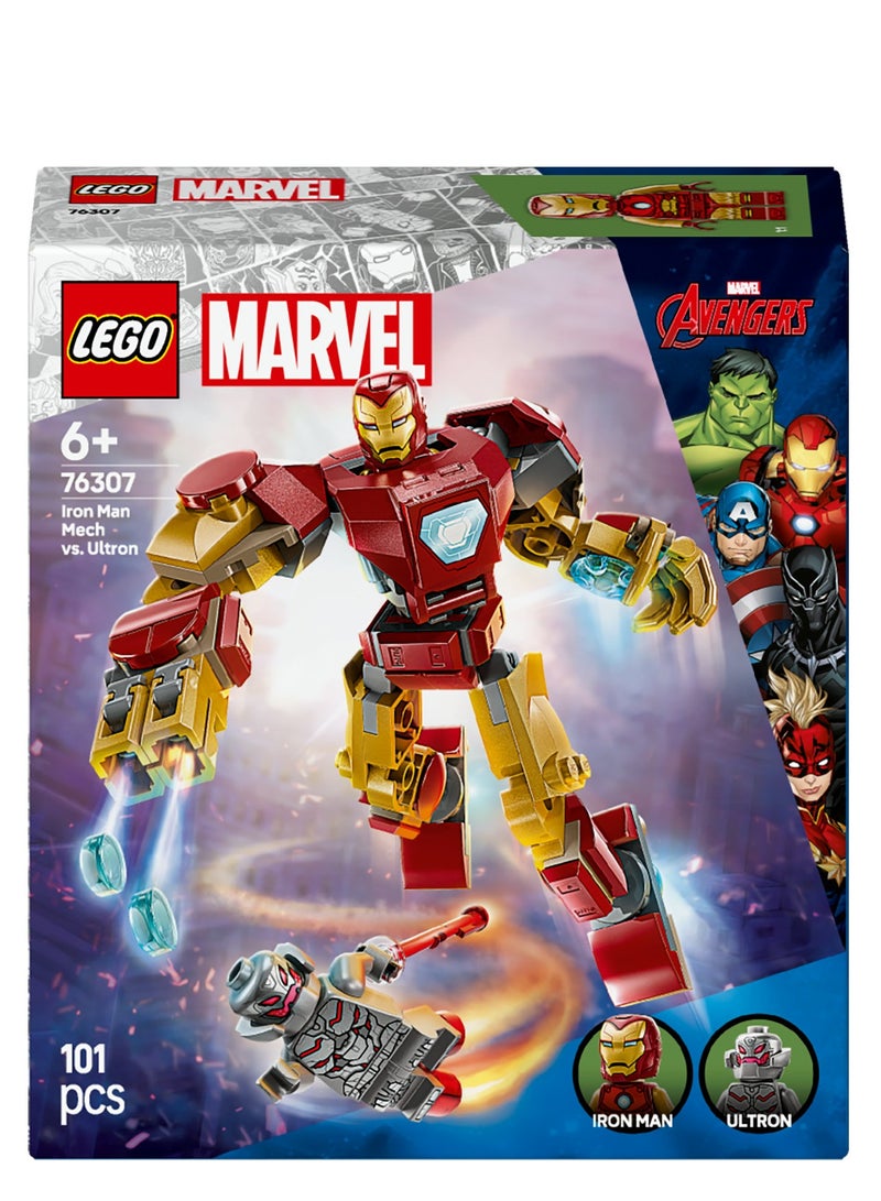 LEGO Super Heroes 76307 Iron Man Mech Vs Ultron - Image 2