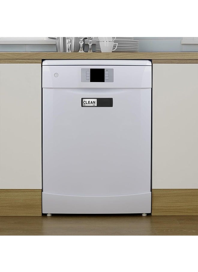 Generic - Dishwasher Magnet Clean Dirty Sign Dirty or Clean Dishwasher Magnet Sign Strong Clean Dirty Magnet Slide Indicator Magnetic Dirty Clean Dishwasher Magnet for Dishwasher or Refrigerator - Image 1