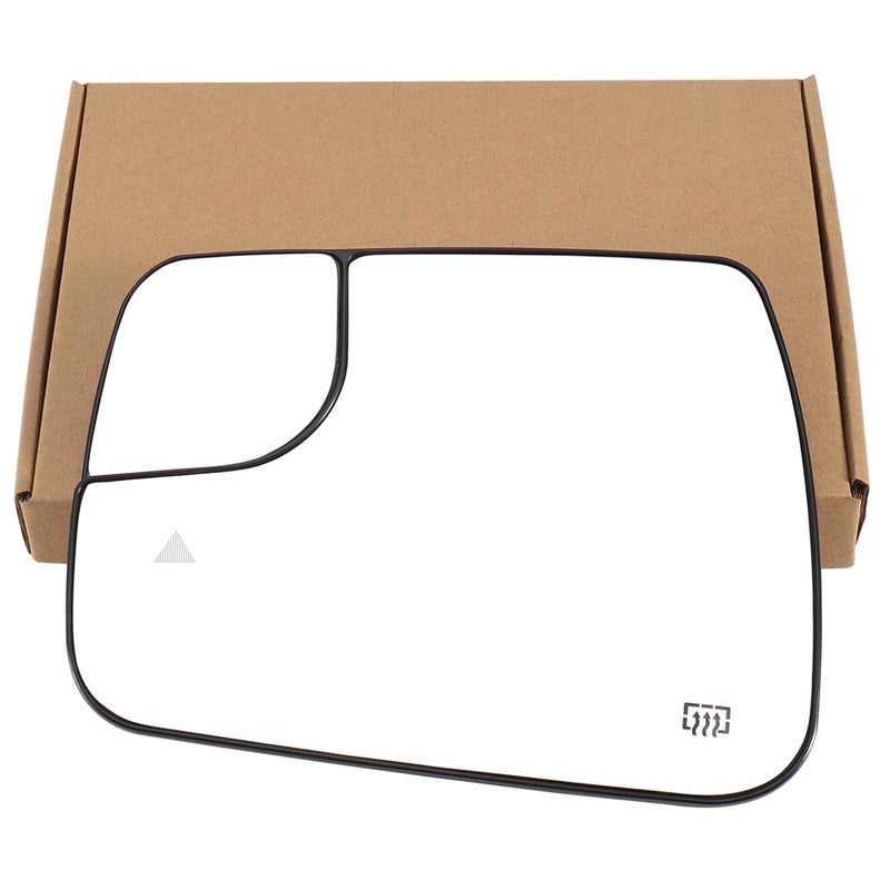 Driver Side Mirror Replacement for 20192025 Dodge Ram 1500 2500 with BSD Heated Left Side Mirror Glass Replacement wo Atuo Dimming