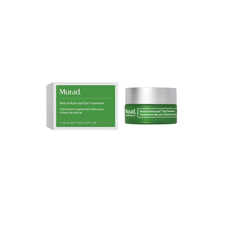 Murad Retinal ReSculpt Eye Lift Treatment  AgeDefying Eye Cream with Encapsulated Retinal Gentian Root  OatFirming Film for Youthful Eyes  Tightens Droopy Lids  UnderEye Bags  05 Fl Oz