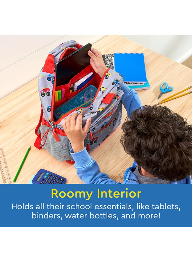 Bentgo حقيبة ظهر مدرسية للأطفال - شاحنات - Image 5