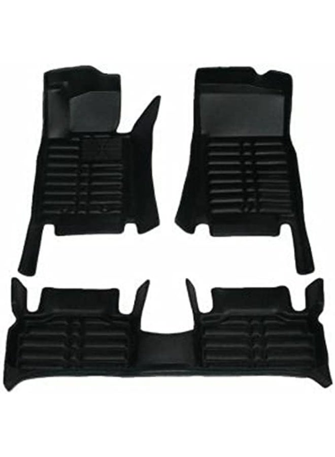 دواسات أرضية 5D للسيارة – تغطية كاملة ومتينة وسهلة التنظيف – مناسبة لسيارة Mercedes W205