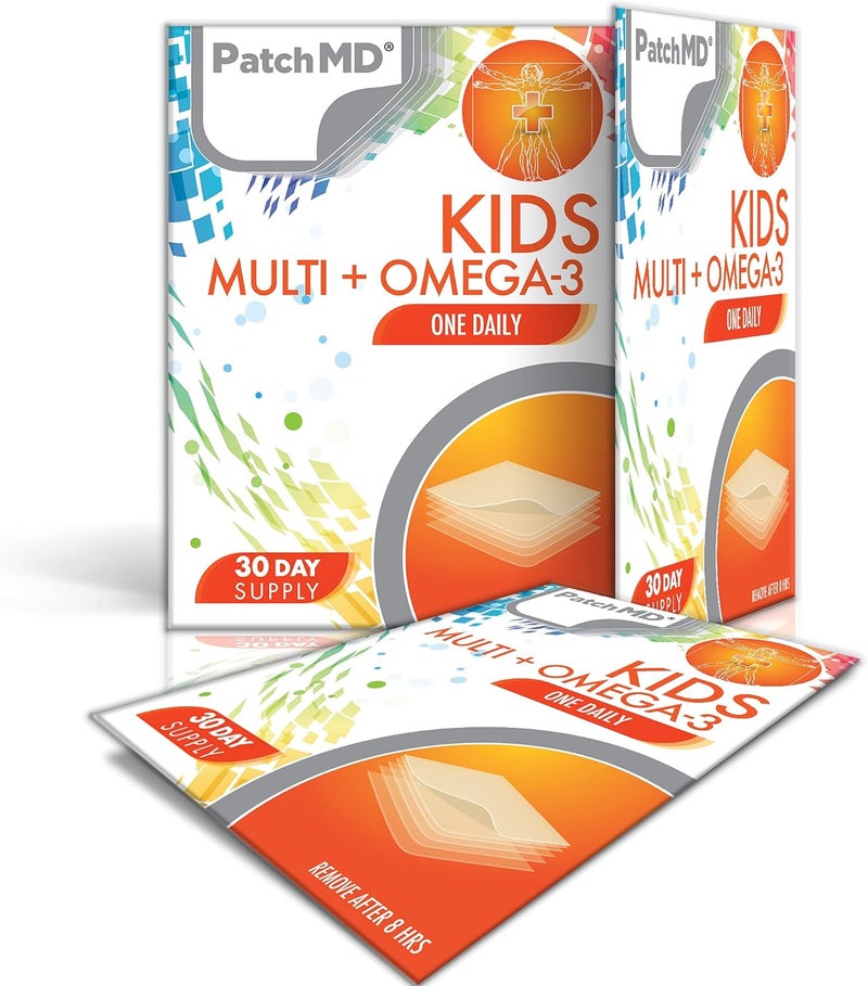 PatchMD Kids Multi Omega-3 Topical Patches 30 Day Supply