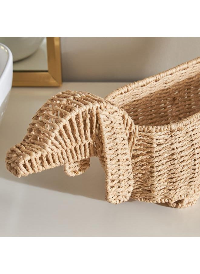 Home Box Natura Doggy Paper Rope Basket - 58x16x21 cm  - Image 3