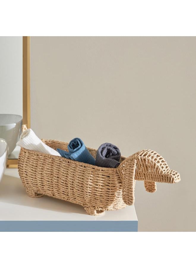 Home Box Natura Doggy Paper Rope Basket - 58x16x21 cm  - Image 1