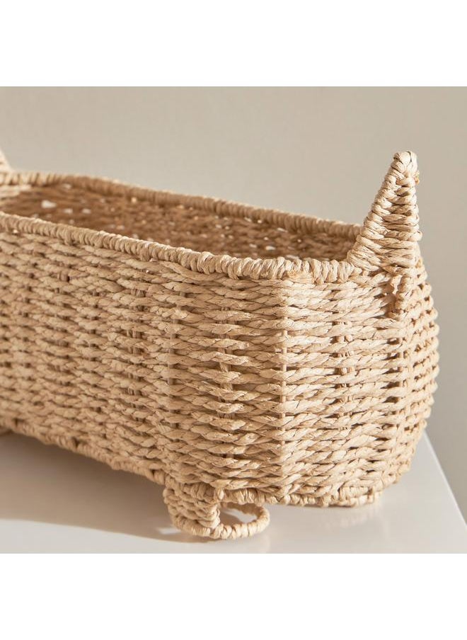 Home Box Natura Doggy Paper Rope Basket - 58x16x21 cm  - Image 4