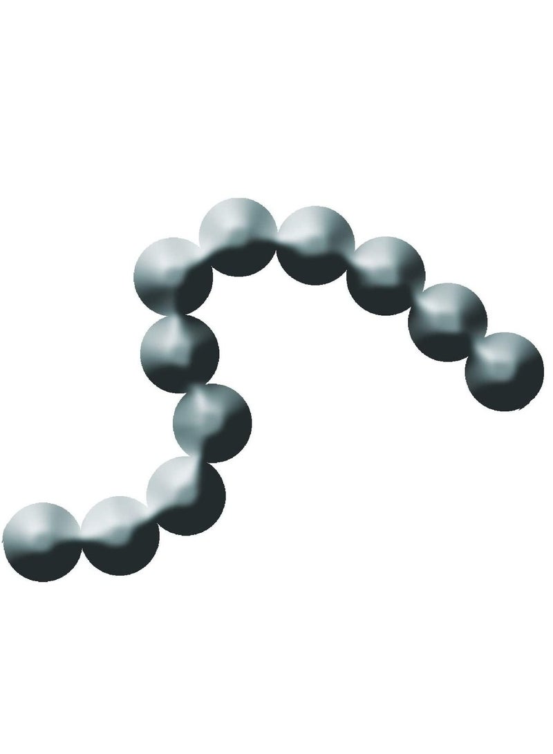 Pebeo Setacolor 3D Brod'Perle Dimensional Fabric Paint 20 ml Tube Silver - Image 3