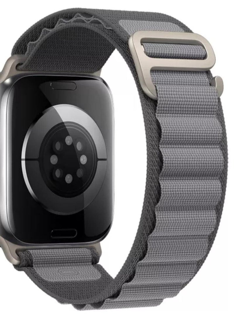 Replacement band for Apple Watch  gray color  size 45