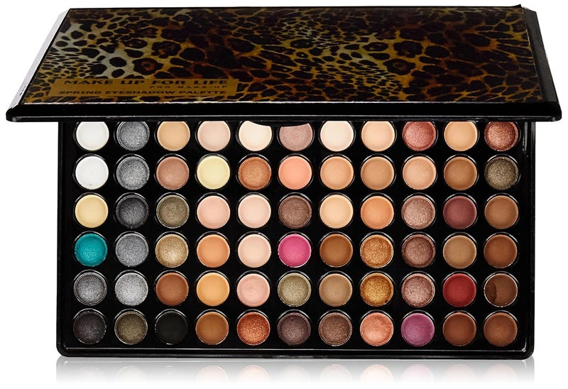 MAKE UP FOR LIFE 88 Color Eyeshadow High Pigmented Multicolor Matte Shimmery Glossy Finish Eyeshadow Palette - Image 1