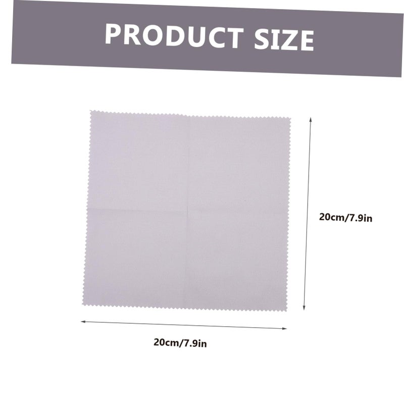 3 Pack Microfiber Cleaning Cloths For Piano Violin Guitar Instruments Reusable Polish Wipes - Image 3