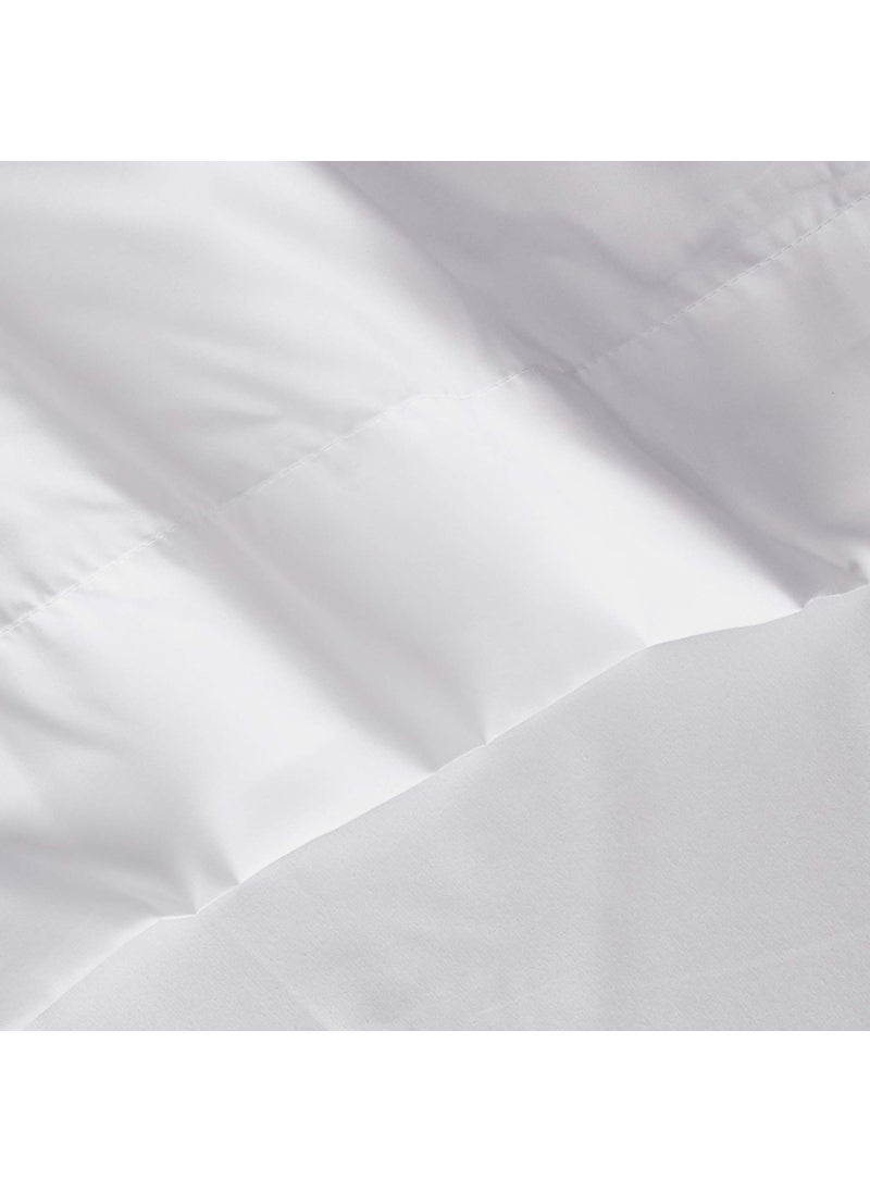 Comfort Spaces Comfort Spaces Coolmax Moisture Wicking Sheet Set Soft  Fade Resistant  All Elastic Deep Pocket Fits Up to 16"" Mattress - Warm Weather Cooling Sheets for Night Sweats  Twin XL  White  3 Piece  - Image 5