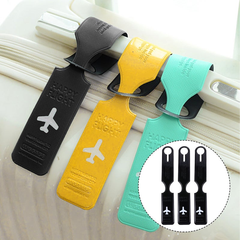 3pcs Luggage Tags Adorable Labels Baggage Tags Luggage Accessories - Image 1
