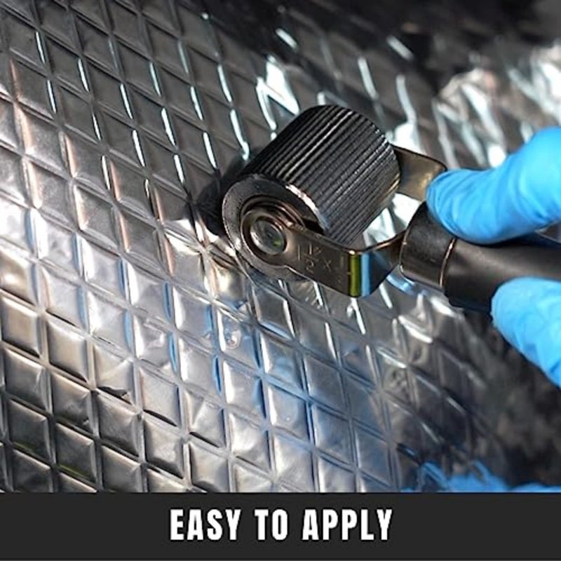 Car Sound Deadening Mat, Butyl Automotive Sound Deadener, Audio Noise Insulation and Dampening, Noise Insulation and Vibration Dampening Material, 5 Pcs 80 MIL 36 SQFT - Image 3