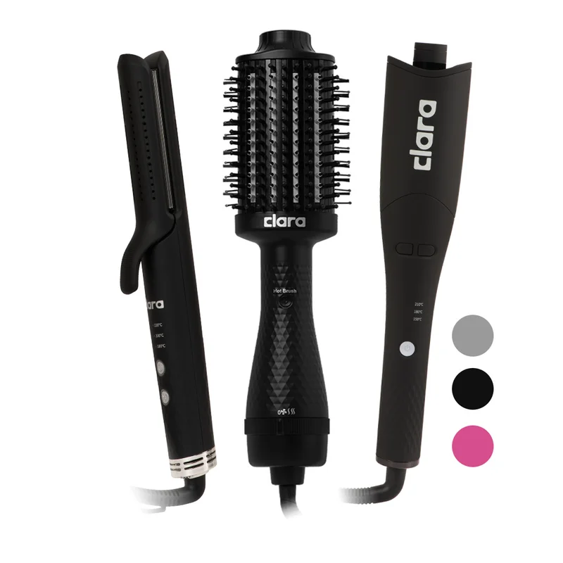 كلارا Hot Air Brush, Straightener and Autocurler