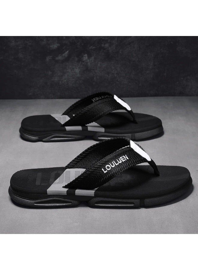 Men's Flip-Flops  Comfort Slippers for Beach Arch Support Summer Beach  Slippers - Image 1