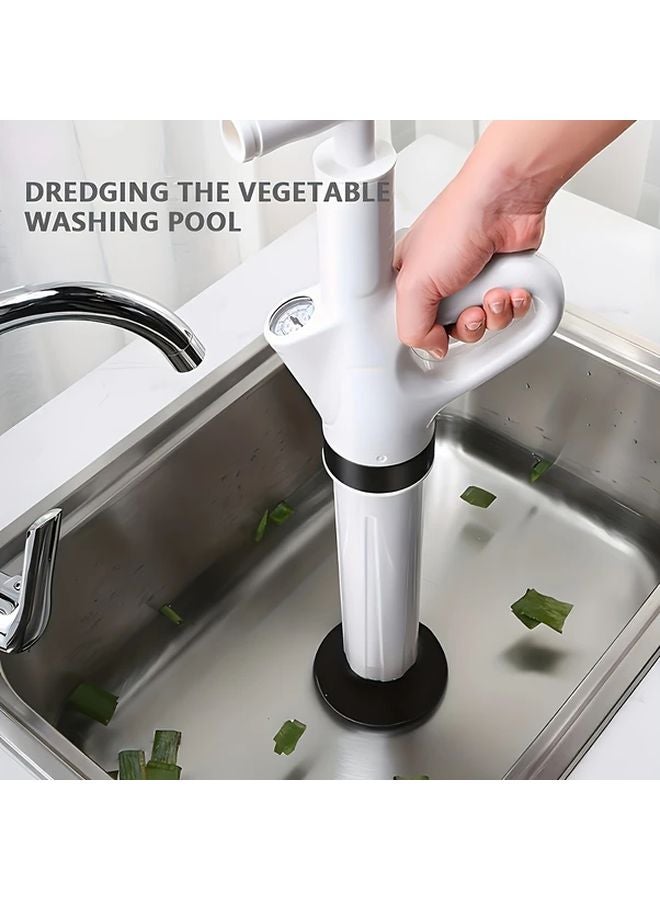 Toilet Drain Cleaner Powerful Insertion Shockwave Unclogger for Bathroom Kitchen Blockages - Image 2