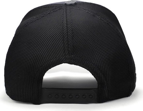 Black Börk V2 Trucker Mr President - 1 Code Logo Unisex Anthracite-Black Hat  - Image 5