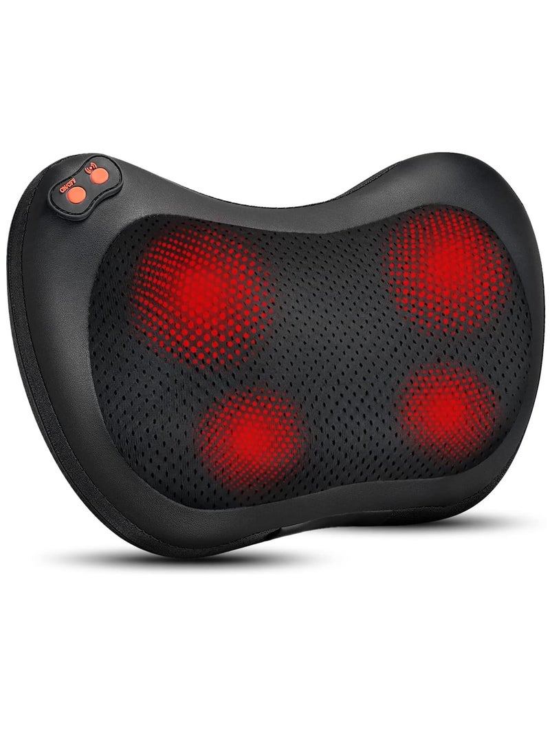 RATSAW Neck and Shoulder Massager Shiatsu Massage Pillow Multifunctional Electric Neck Massage Pillow with Heat and Deep Tissue Kneading Shiatsu Back and Neck Massager for Legs Shoulder Muscle Pain Relief  - Image 1