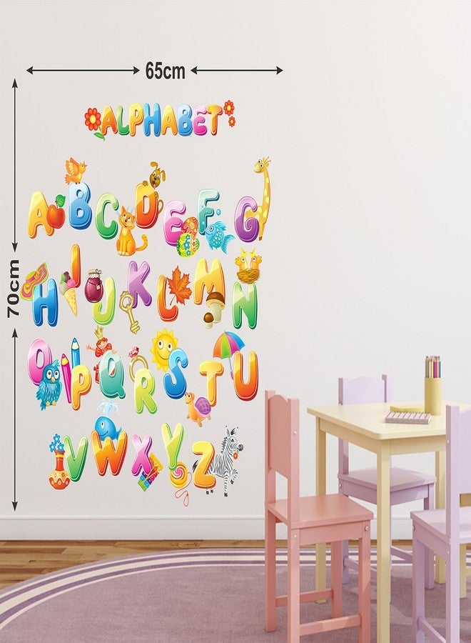 Wallstick Colorfull Alphabet wallsticker (Vinyl 70 cm x 65 cm) - Image 2