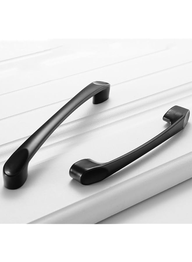 The Bros 20Pcs Wardrobe Handle, Cabinet Handle, 96mm Hole Pitch, Aluminum Alloy, Drawer Handle, Black Handle, For Wardrobe, Cabinet, Drawer - Image 1