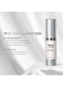 PRAI Beauty Platinum Firm And Lift Eye Serum, Anti-Aging And Hydrating Serum, Paraben-Free, Vegan, Cruelty-Free, 0.5 Oz  - Image 3
