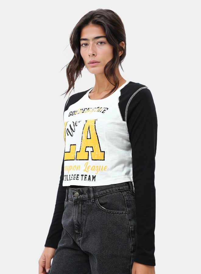 RAVIN Bi-Tone Summer Long Sleeves Tee - Image 2