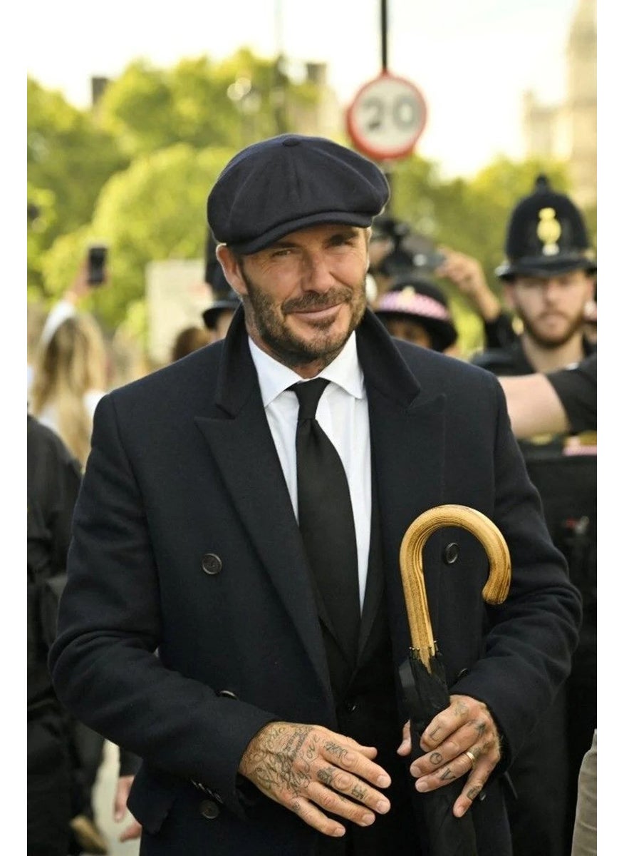 Takı Dükkanı Jewelry Store Black Men's Cap Beretta Beckham Peaky Blinders Hat CP231  - Image 1