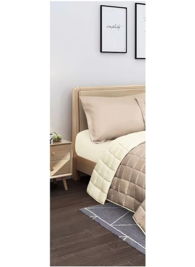 Red Rose Summer hotel double bed sheet to add elegance to your room decor, made of microfiber, size 240*260 cm, 6 pieces  - Image 2