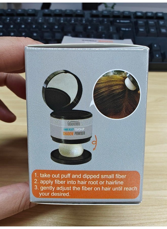 gowwim Root Touch Uphair Powder Instantly Fill In Hair Loss And Receding Hairline Shadow Powder Eyebrow Powderroot Concealer For Hair & Beard0.14Oz4G. - Image 4
