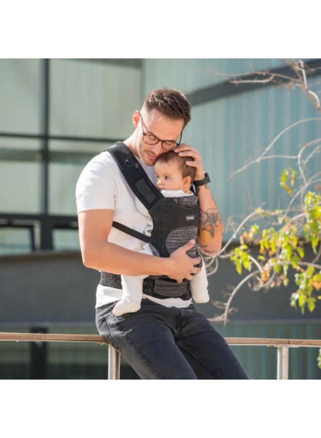 KIKKABOO سويت شيرت هودي ناقل نسيج طائر رمادي - Image 2