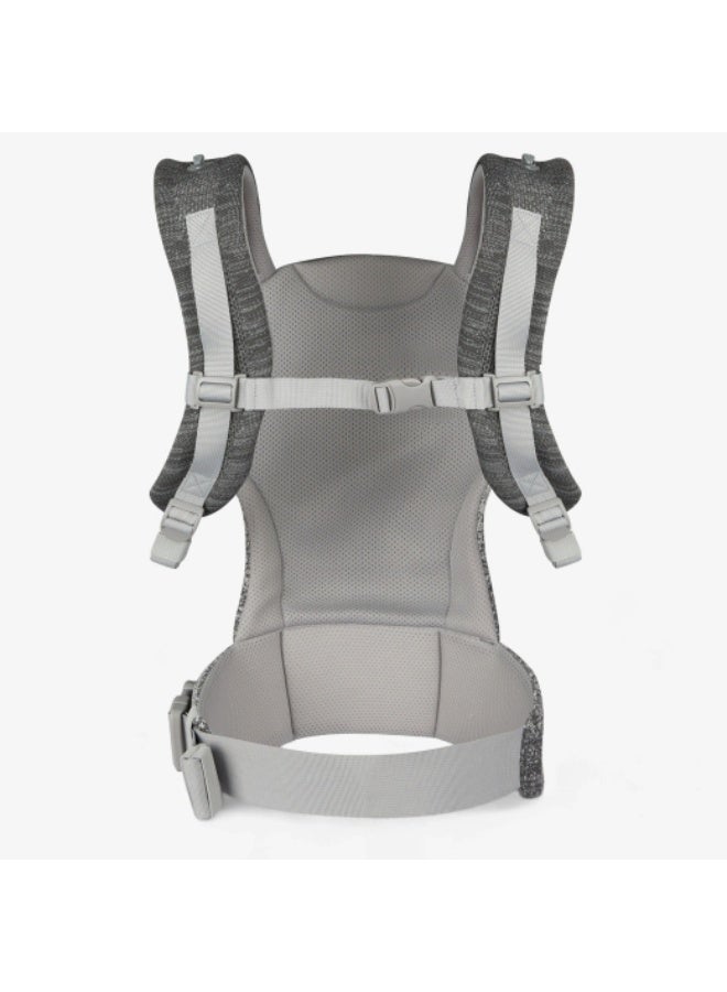 KIKKABOO سويت شيرت هودي ناقل نسيج طائر رمادي - Image 3