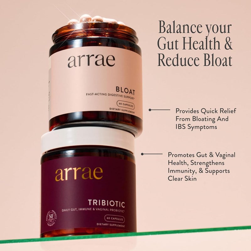 Arrae FastActing Bloating Relief Digestive Enzymes All Natural Bloat Gas  Indigestion Relief Capsules 30 Count - Image 4
