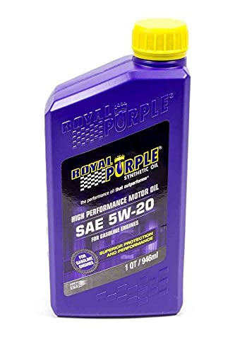 Royal Purple زيت محرك صناعي عالي الأداء SAE 5W-20 من رويال بيربل (06520-6PK) - 1 لتر، (علبة من 6) - Image 2
