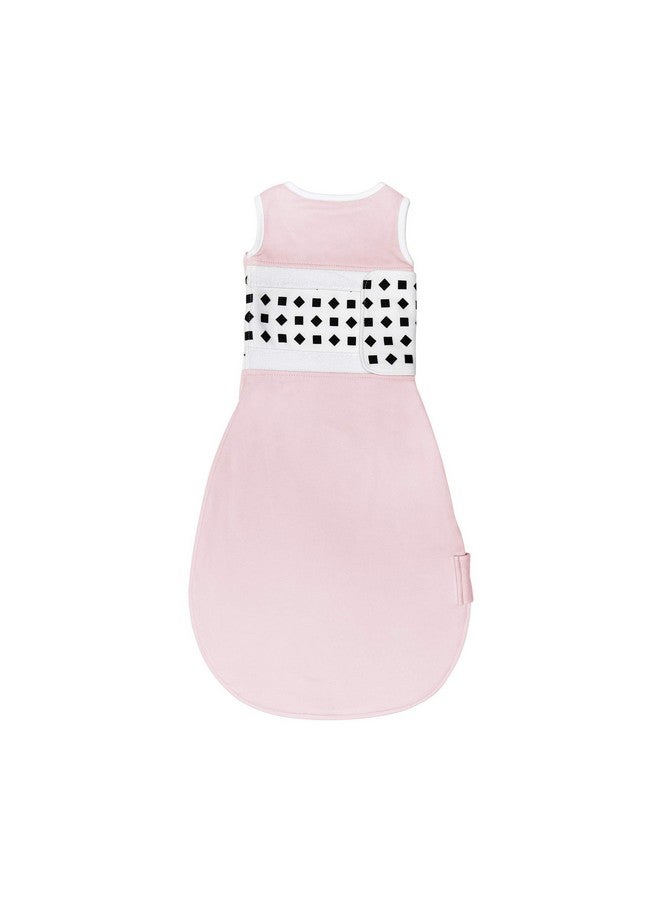 Nanit Breathing Wear Sleeping Bag 100% Cotton Baby Sleep Sack Works Pro Baby Monitor To Track Breathing Motion Sensorfree Realtime Alerts Size Medium 612 Months Blush Pink - Image 5