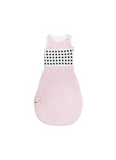 Nanit Breathing Wear Sleeping Bag 100% Cotton Baby Sleep Sack Works Pro Baby Monitor To Track Breathing Motion Sensorfree Realtime Alerts Size Medium 612 Months Blush Pink  - Image 1