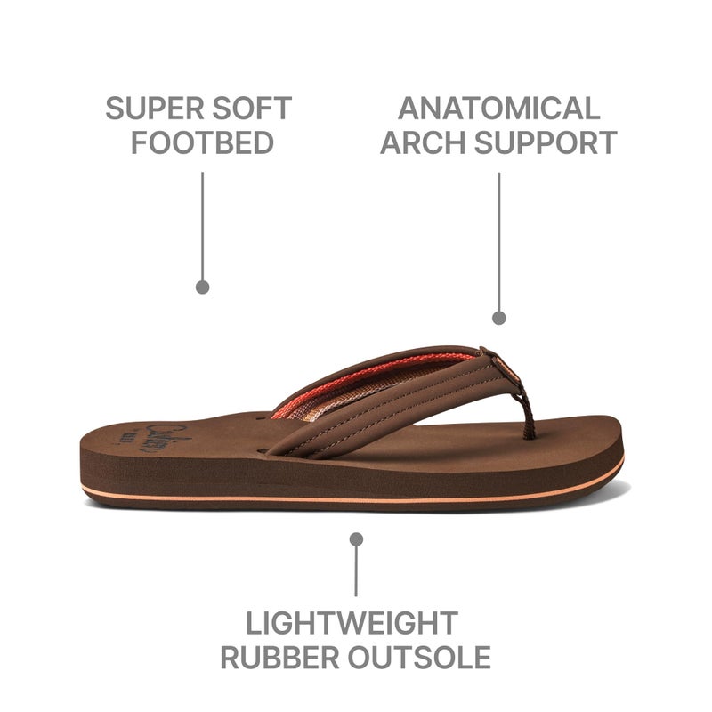 Reef Cushion Breeze Womens Flip Flop, Ultra Soft Cushion Footbed, Arch Support, Chocolate, 8 - Image 5