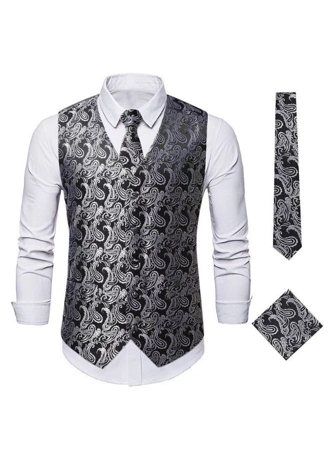 Shougu New Fashionable Casual Men's Suit Vest - Image 1