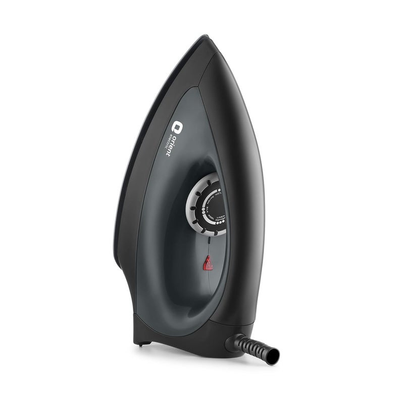 Orient Electric Gusto Heavy Weight Iron for Clothes | 1100 Power | Cool Touch Plastic Body | with Wielburger Non-Stick Coating| 2 Years Replacement Warranty - Image 1