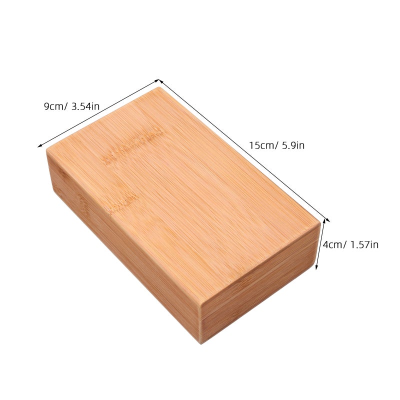Khaki Small Wood Box with Lid Rustic Keepsake Storage for Wedding Favors and Tea Organizer - Image 2