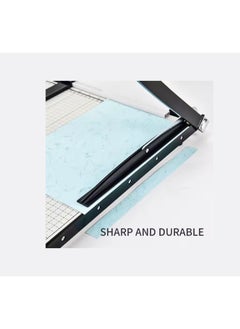 Kalon A3 Size Heavy-Duty , Trimmer Metal Manual Paper Cutter Paper Cutter,  White/Black Paper Photo Cutter,Craft Machine for Office Home or School  - Image 2